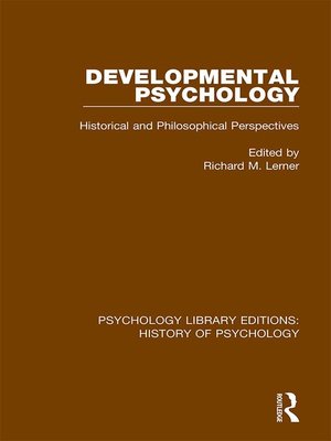 cover image of Developmental Psychology